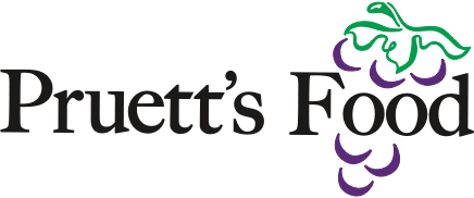 A logo of Pruett's Food